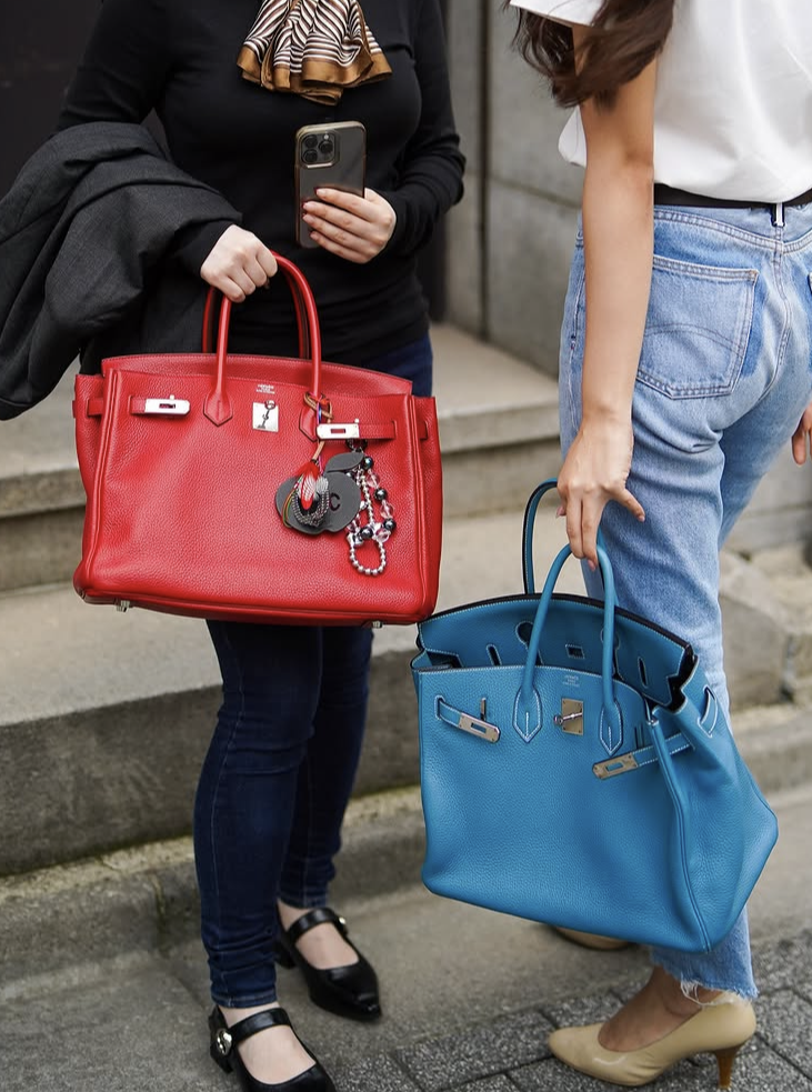 HERMÈS エルメス バーキン35 ブルージーン