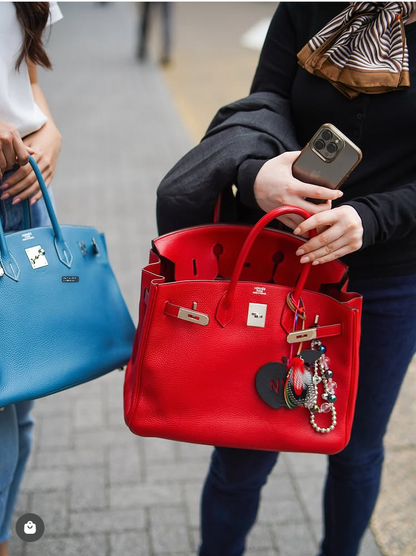 HERMÈS エルメス バーキン35 ルージュカザック