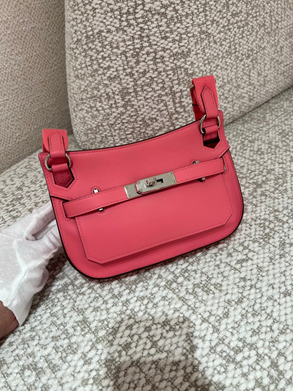 HERMÈS エルメス ジプシエールミニ ローズアザレ