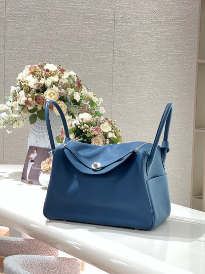 HERMÈS エルメス リンディ 34 ブルータラサ