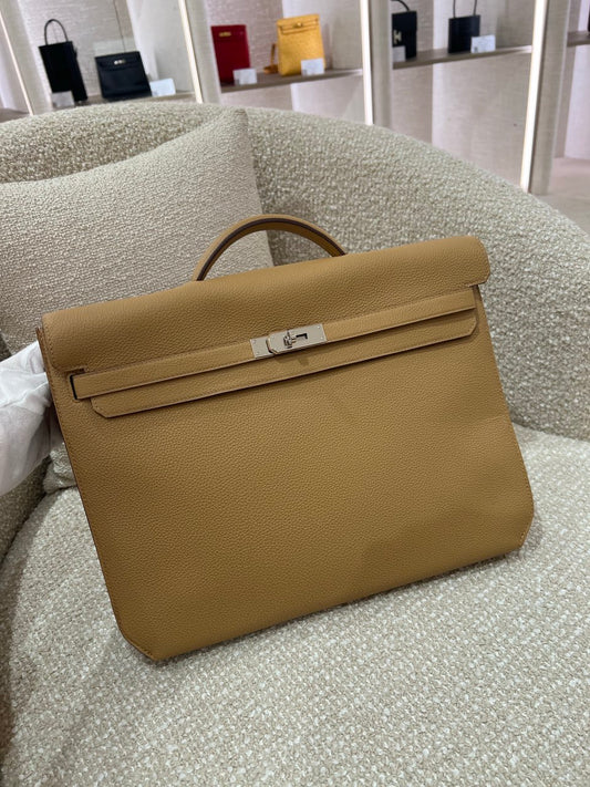 HERMÈS エルメス ケリーデペッシュ36 ビスキュイ