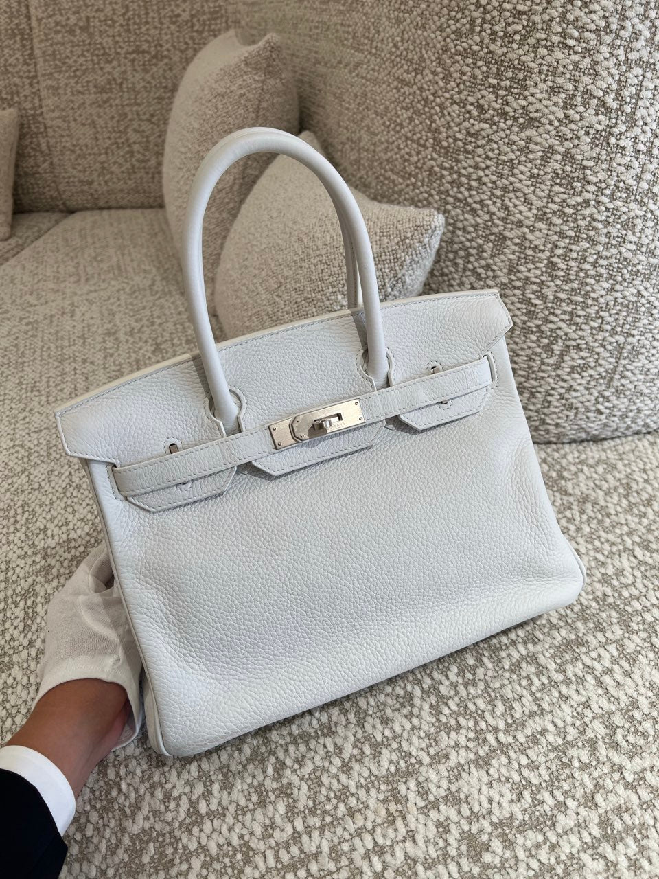 HERMÈS エルメス スペシャルオーダー バーキン30 ホワイト