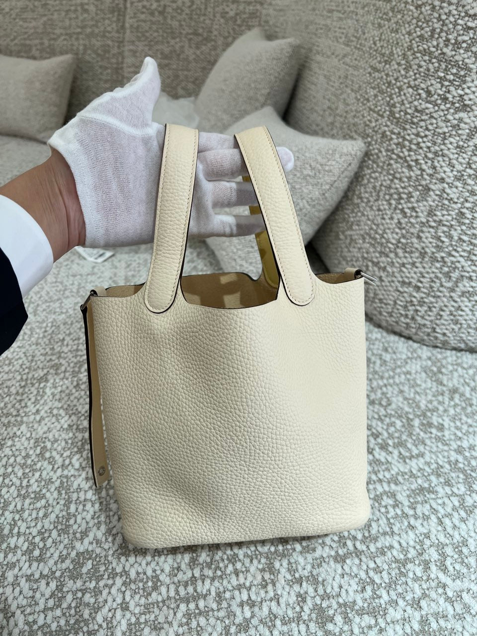 HERMÈS エルメス ピコタンロックPM エクラ ナタ ジョーヌ