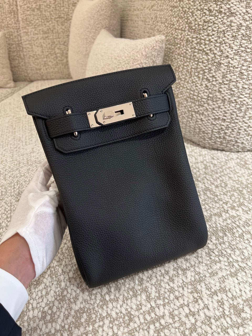 HERMÈS エルメス アッカドPM ブラック