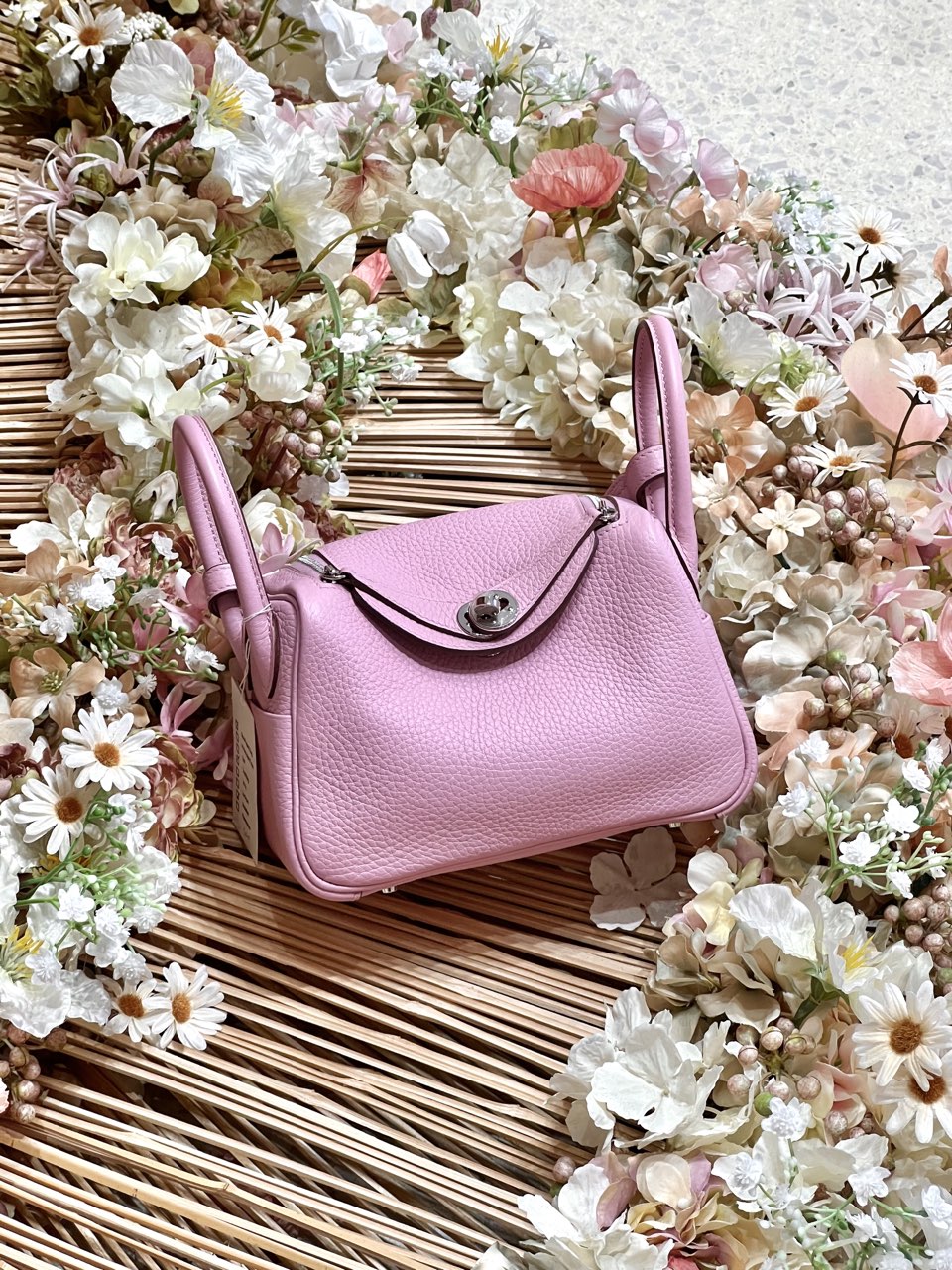 HERMÈS エルメス ミニリンディ モーヴシルベストル