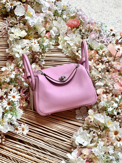 HERMÈS エルメス ミニリンディ モーヴシルベストル