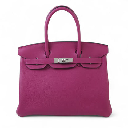 HERMÈS Hermes Birkin 30 Rose Purple 
