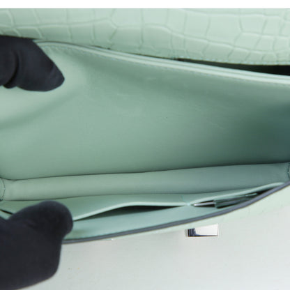 HERMÈS エルメス コンスタンス3 ミニ ヴェール・デュー クロコダイル アリゲーター マット