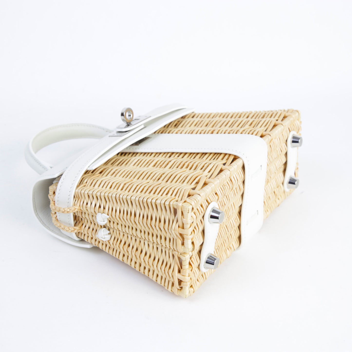 HERMÈS エルメス ケリーピクニック ミニ ニューホワイト