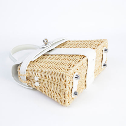 HERMÈS エルメス ケリーピクニック ミニ ニューホワイト