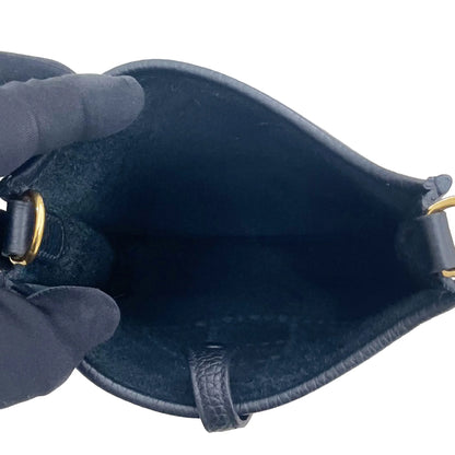 HERMÈS エルメス エブリンTPM バンドリエール112cm ブラック