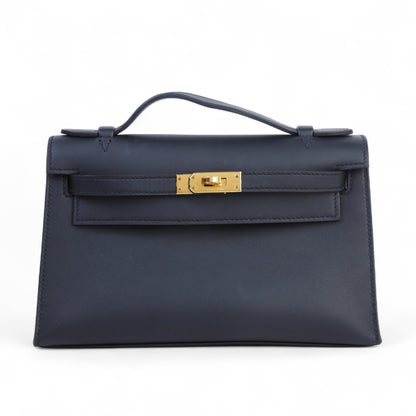 HERMÈS エルメス ポシェットケリー ブラック
