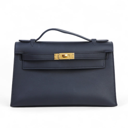 HERMÈS エルメス ポシェットケリー ブラック