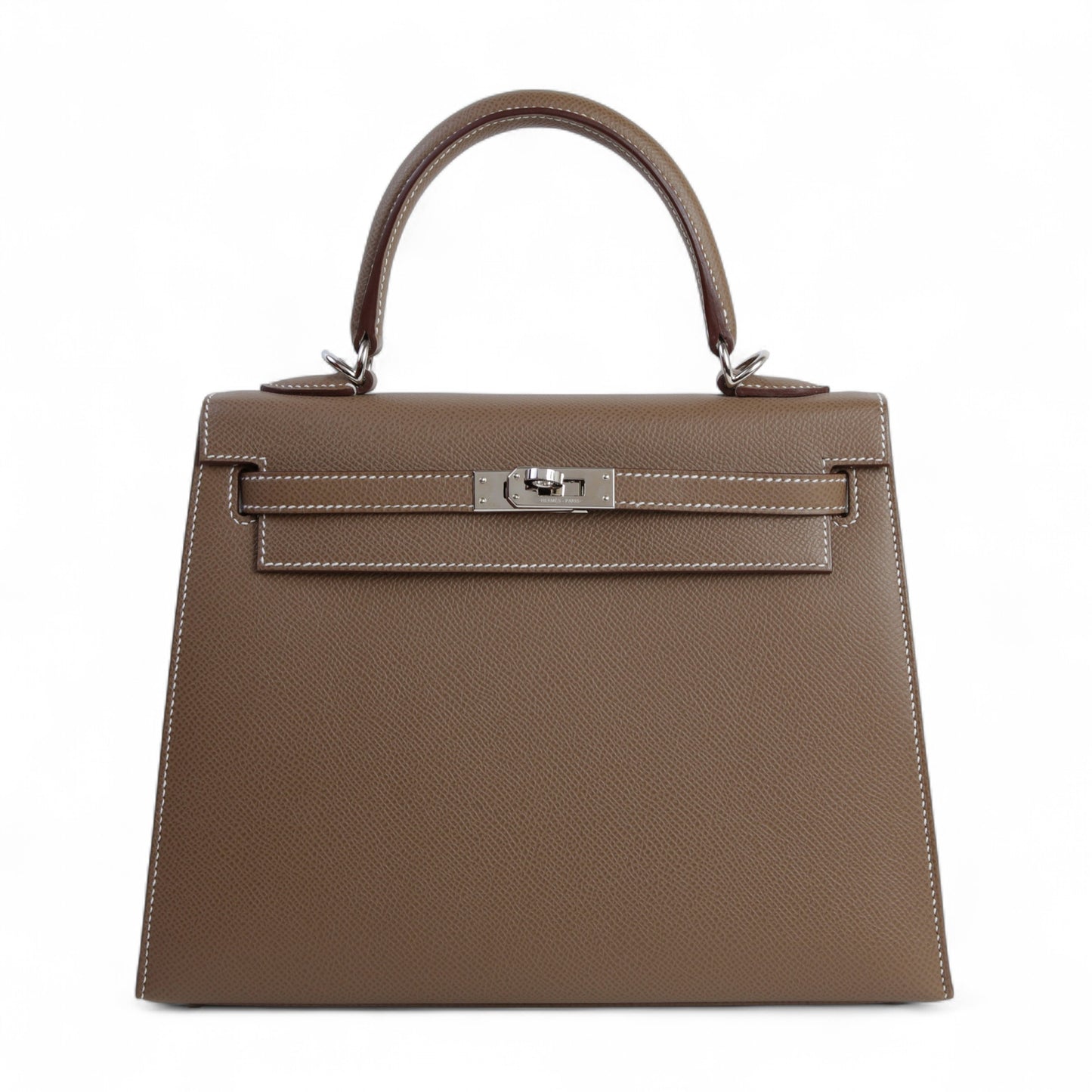 HERMÈS エルメス ケリー25 セリエ エトゥープ