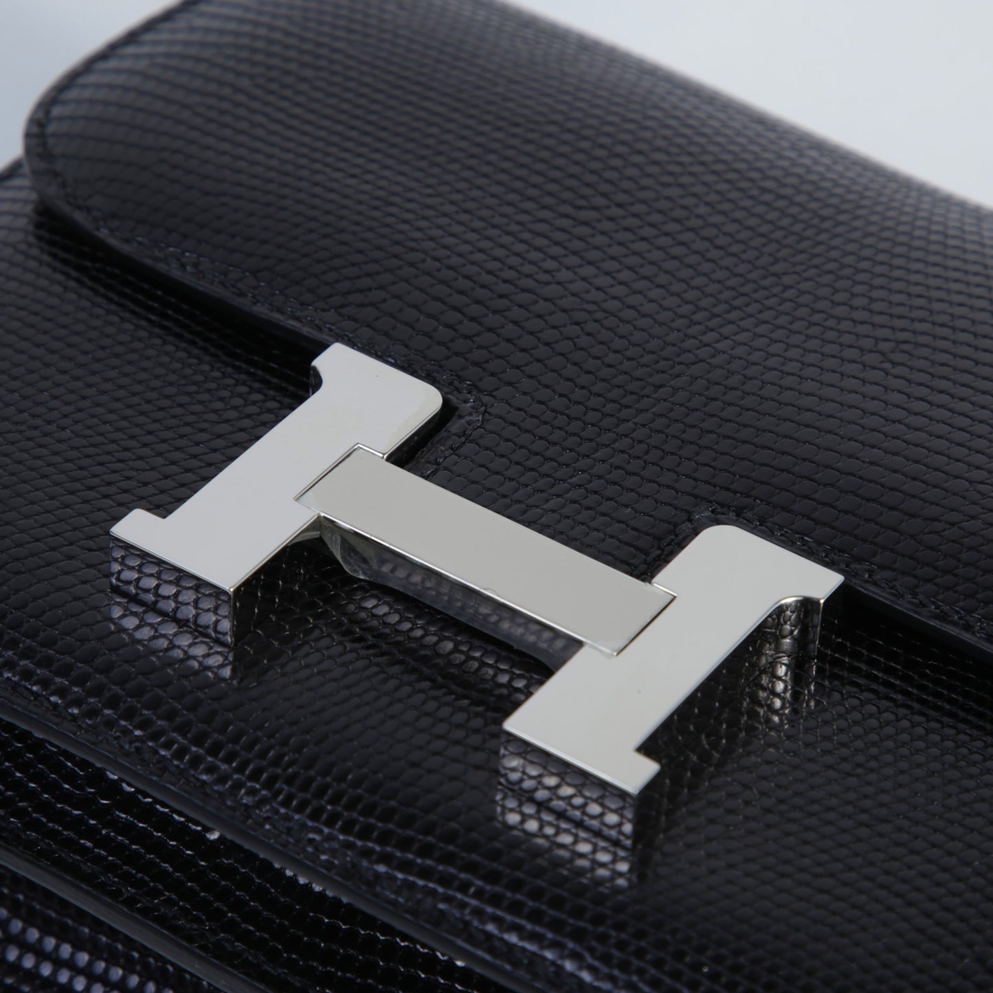 HERMÈS エルメス コンスタンス3 ミニ ブラック リザード