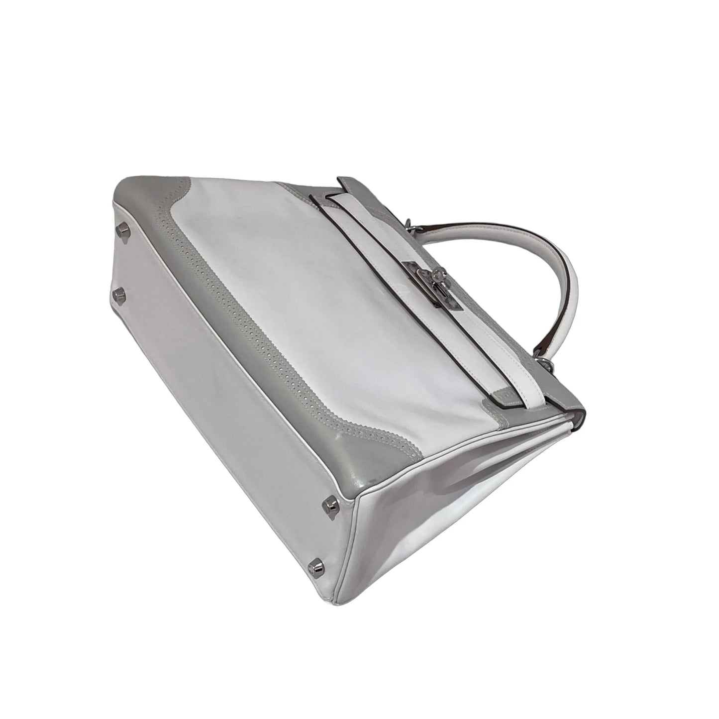 HERMÈS エルメス ケリーギリーズ32 グリパール ホワイト