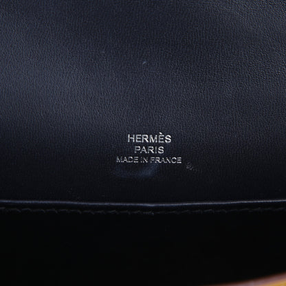 HERMÈS エルメス ミニケリー2 カザック エトゥープ セサミ ブルーインディゴ