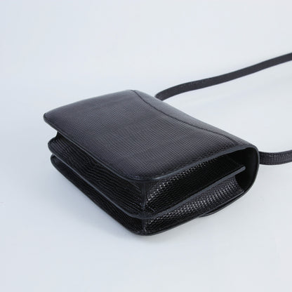 HERMÈS エルメス コンスタンス3 ミニ ブラック リザード