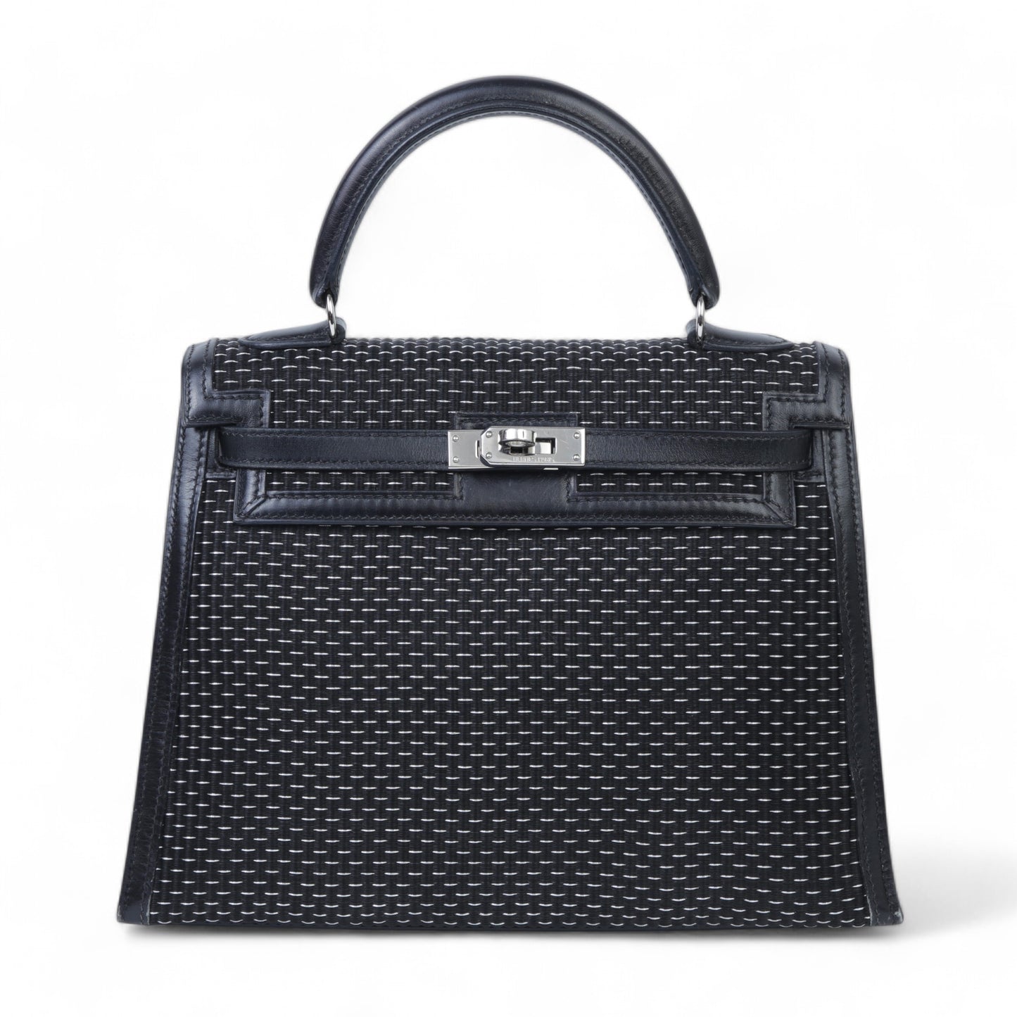 HERMÈS エルメス ケリー25 セリエ ブラック