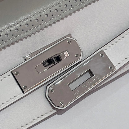 HERMÈS エルメス ケリーギリーズ32 グリパール ホワイト