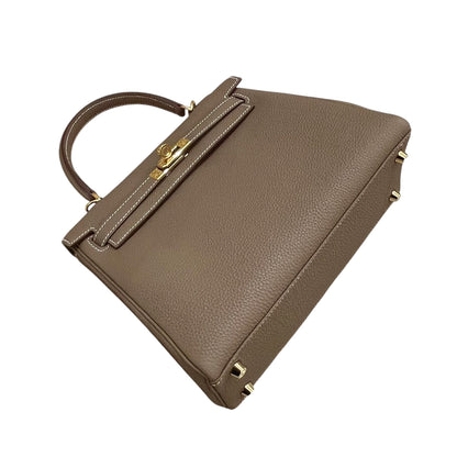 HERMÈS エルメス ケリー25 エトゥープ トゴ