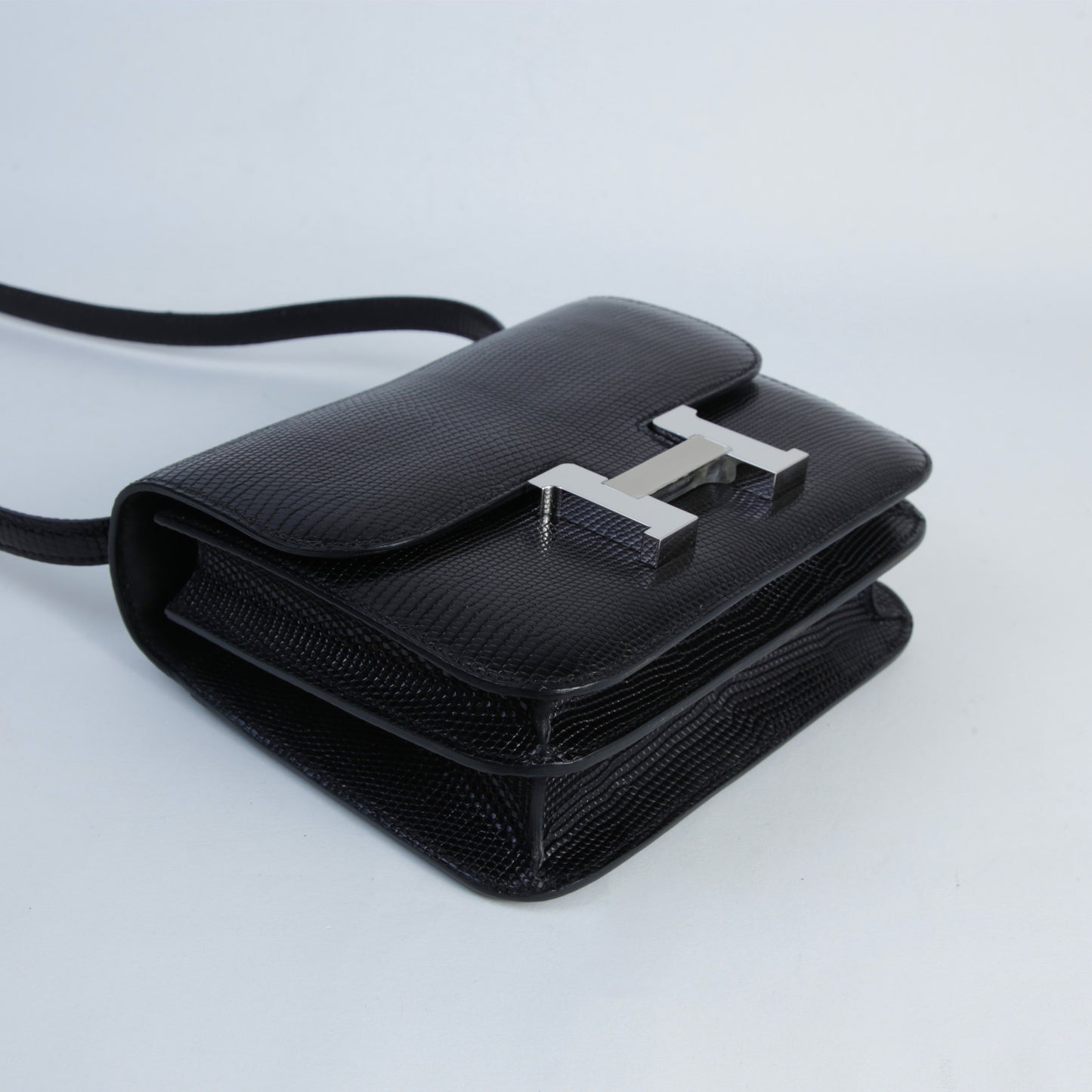 HERMÈS エルメス コンスタンス3 ミニ ブラック リザード