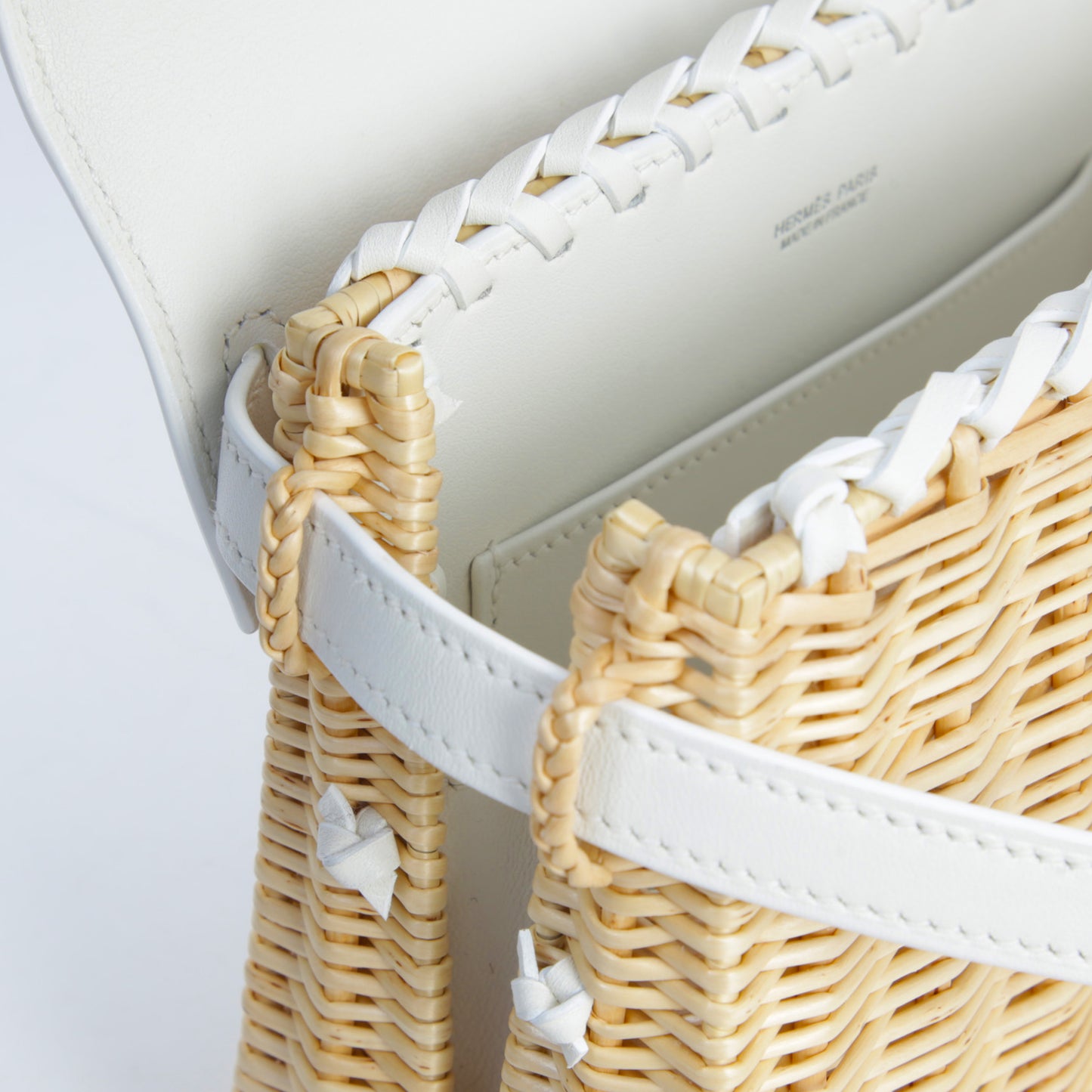 HERMÈS エルメス ケリーピクニック ミニ ニューホワイト