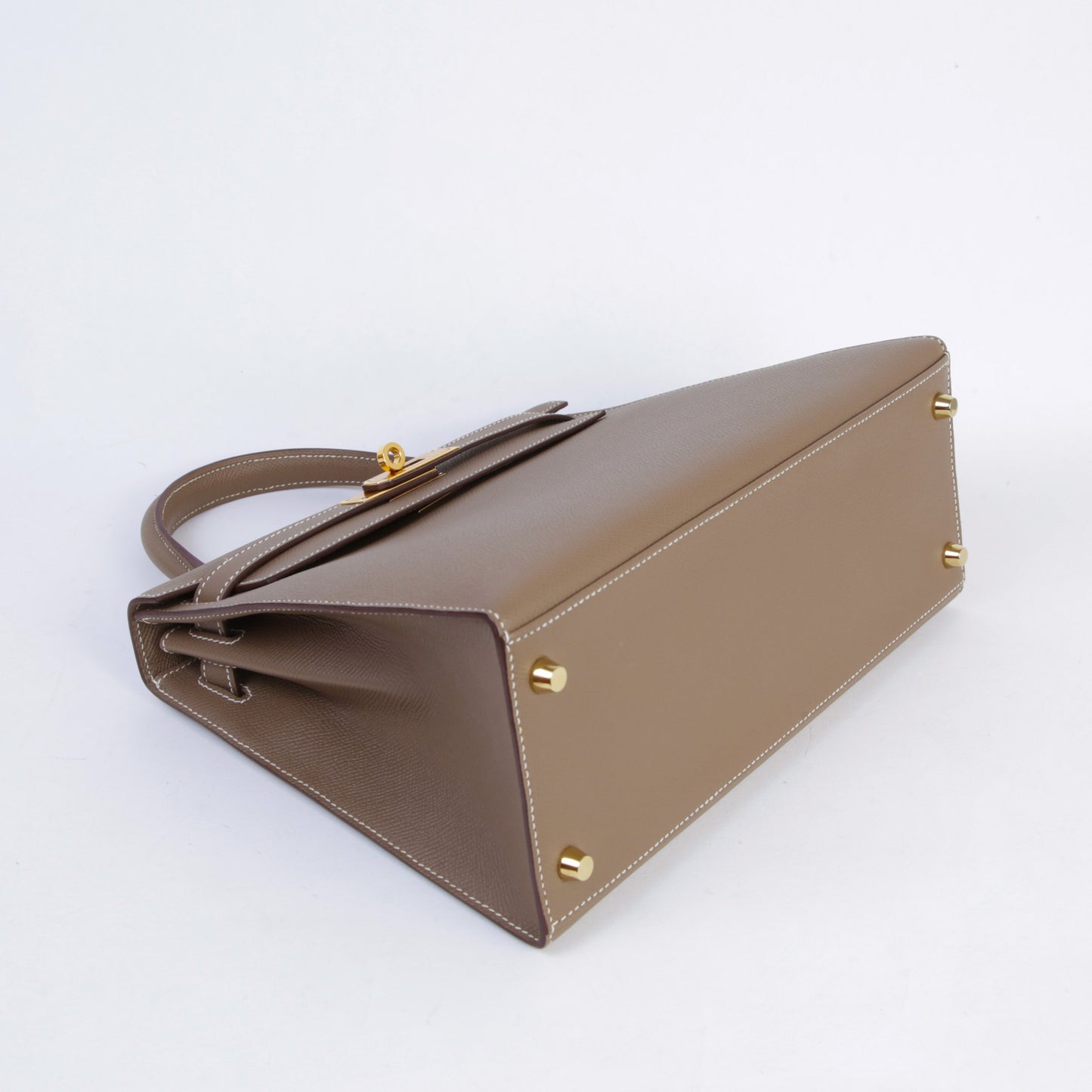 HERMÈS エルメス ケリー28 セリエ エトゥープ