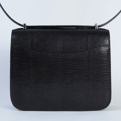 HERMÈS エルメス コンスタンス3 ミニ ブラック リザード