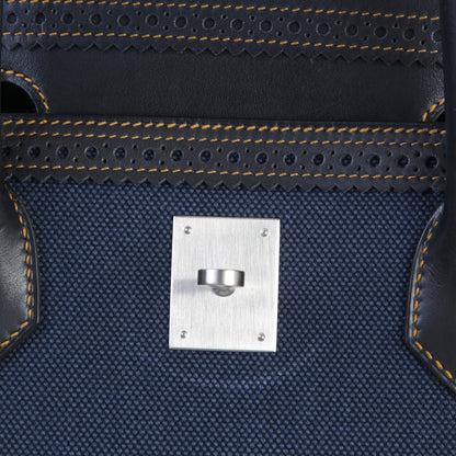 HERMÈS エルメス バーキン40 ギリーズ ネイビー ブラック