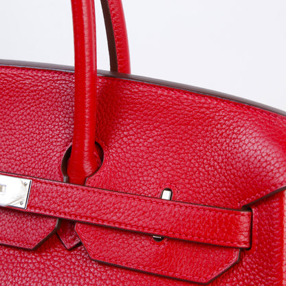 HERMÈS エルメス バーキン35 ルージュカザック
