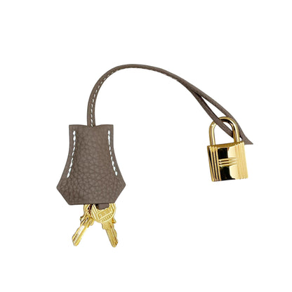 HERMÈS エルメス ケリー25 エトゥープ トゴ