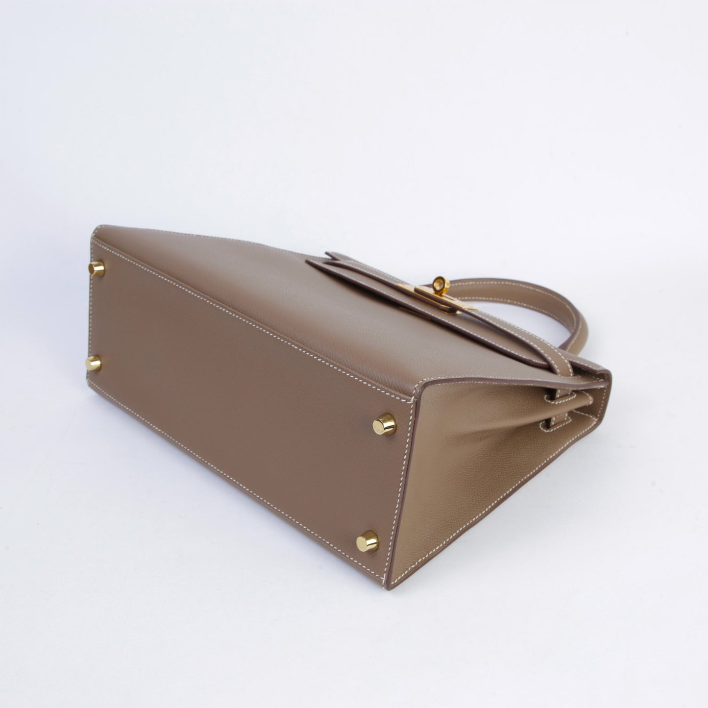 HERMÈS エルメス ケリー28 セリエ エトゥープ