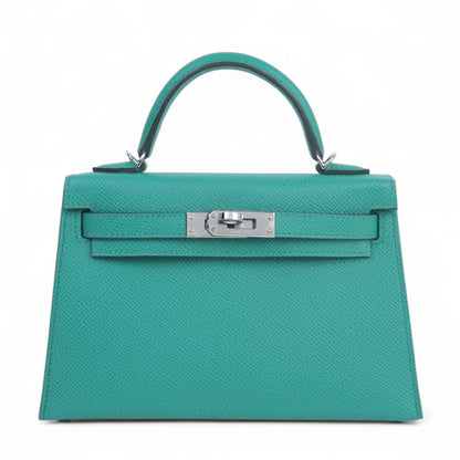 HERMÈS Hermes Mini Kelly 2 Vert Jade