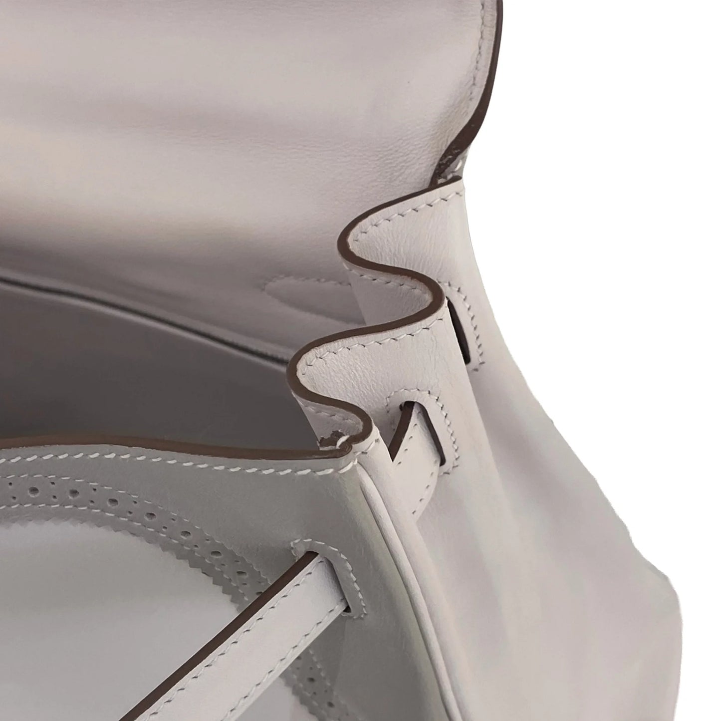 HERMÈS エルメス ケリーギリーズ32 グリパール ホワイト