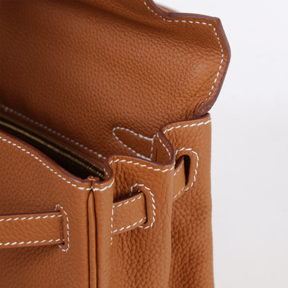 HERMÈS エルメス ケリー25 内縫い ゴールド