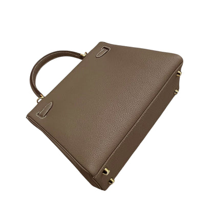 HERMÈS エルメス ケリー25 エトゥープ トゴ