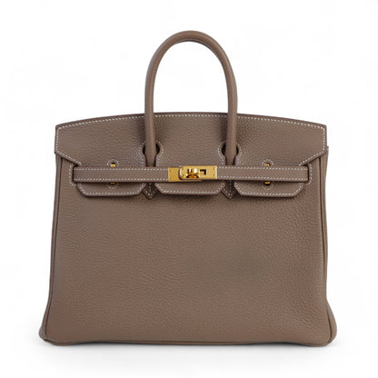 HERMÈS エルメス バーキン25 エトゥープ