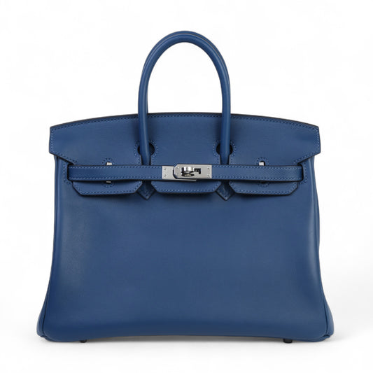 HERMÈS エルメス バーキン25 ディープブルー
