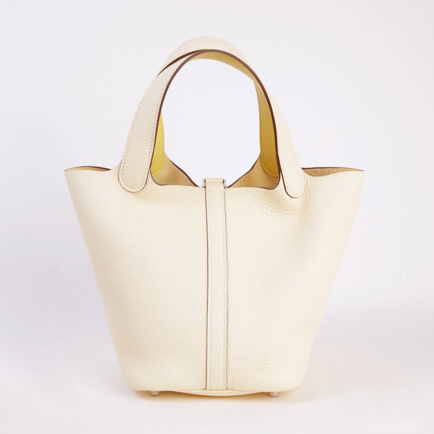 HERMÈS エルメス ピコタンロックPM エクラ ナタ ジョーヌ