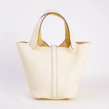 HERMÈS エルメス ピコタンロックPM エクラ ナタ ジョーヌ