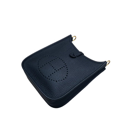 HERMÈS エルメス エブリンTPM バンドリエール112cm ブラック