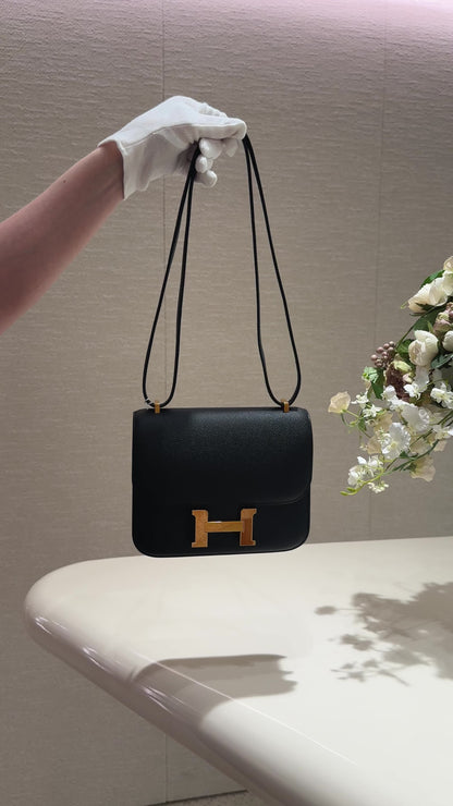 HERMÈS エルメス コンスタンス3 ミニ ブラック