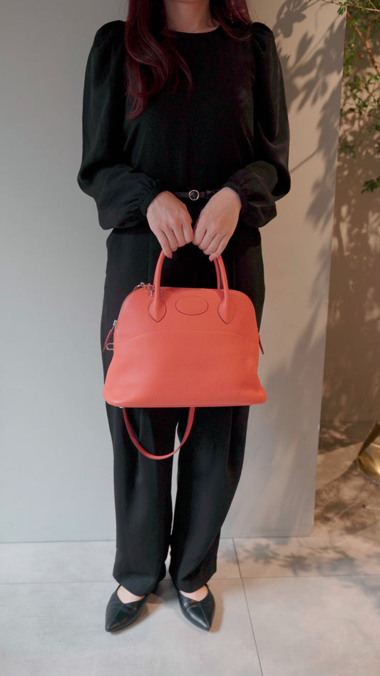 HERMÈS エルメス ボリード31 オレンジ